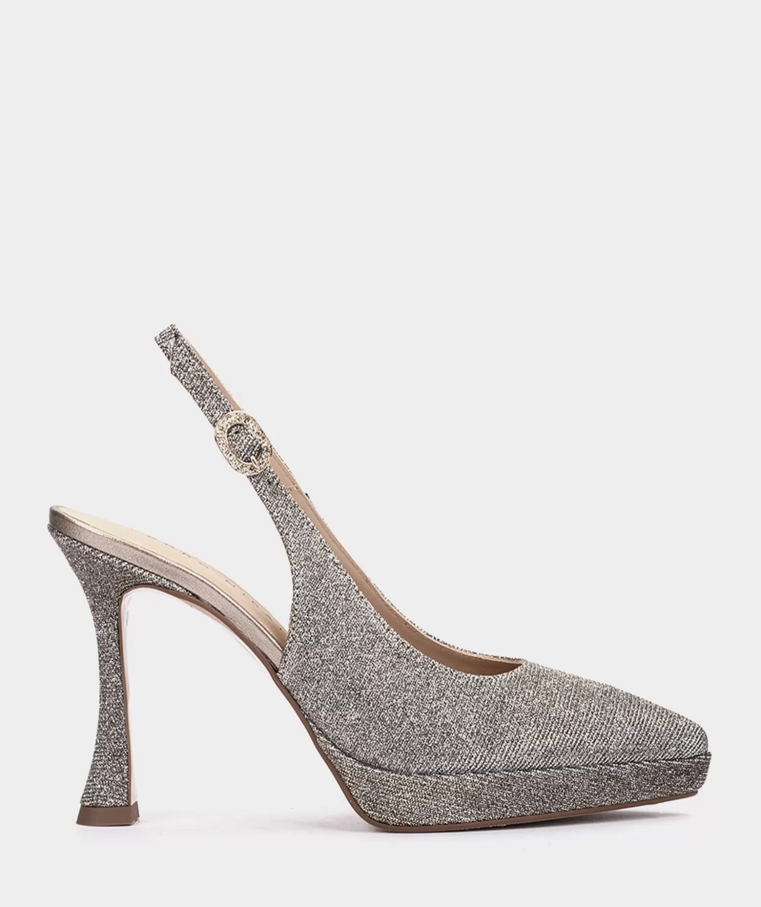 Pedro Miralles Sapatos Tacao | Bombas De Plataforma Slingback Nadia Bronce