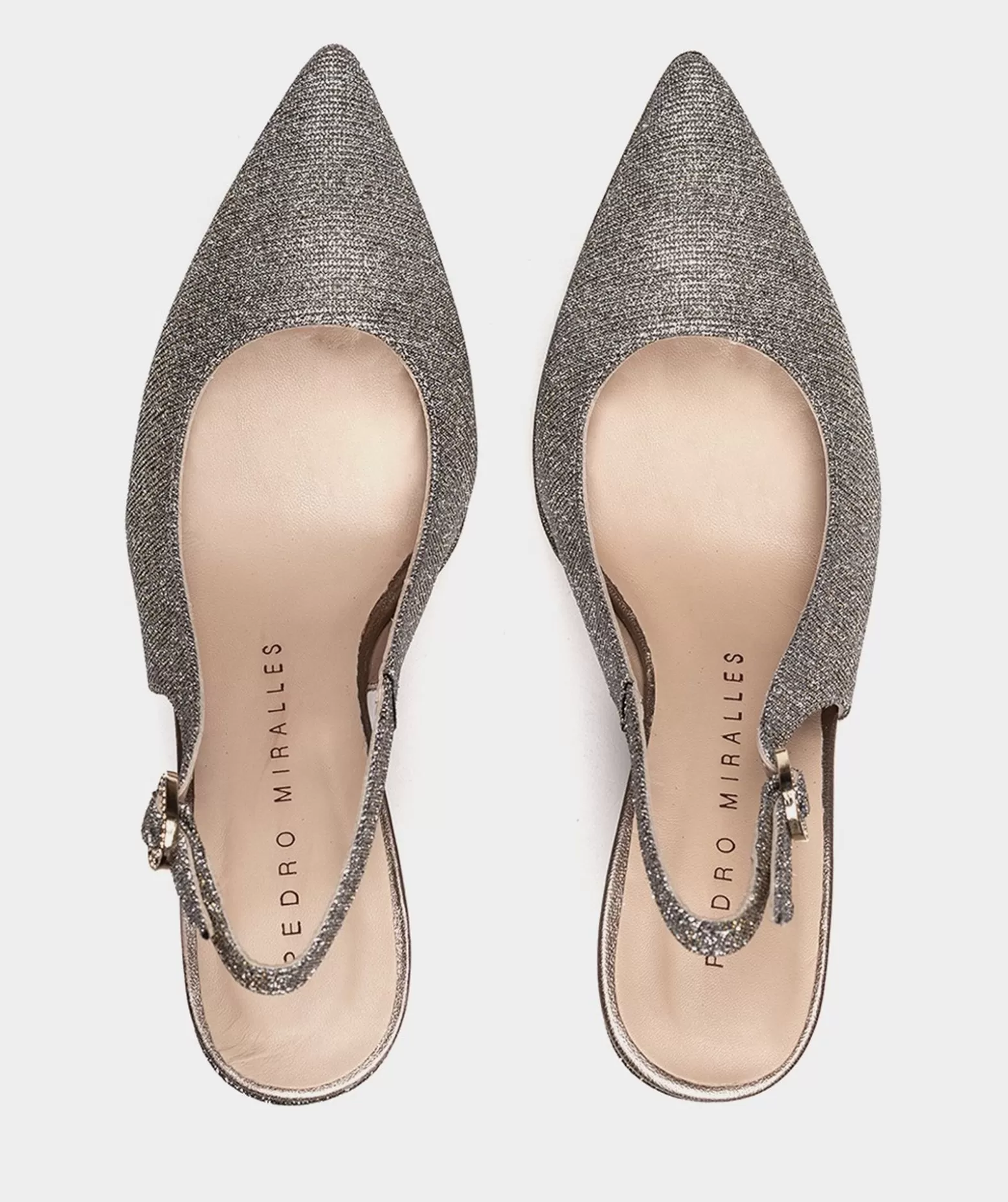 Pedro Miralles Sapatos Tacao | Bombas De Plataforma Slingback Nadia Bronce