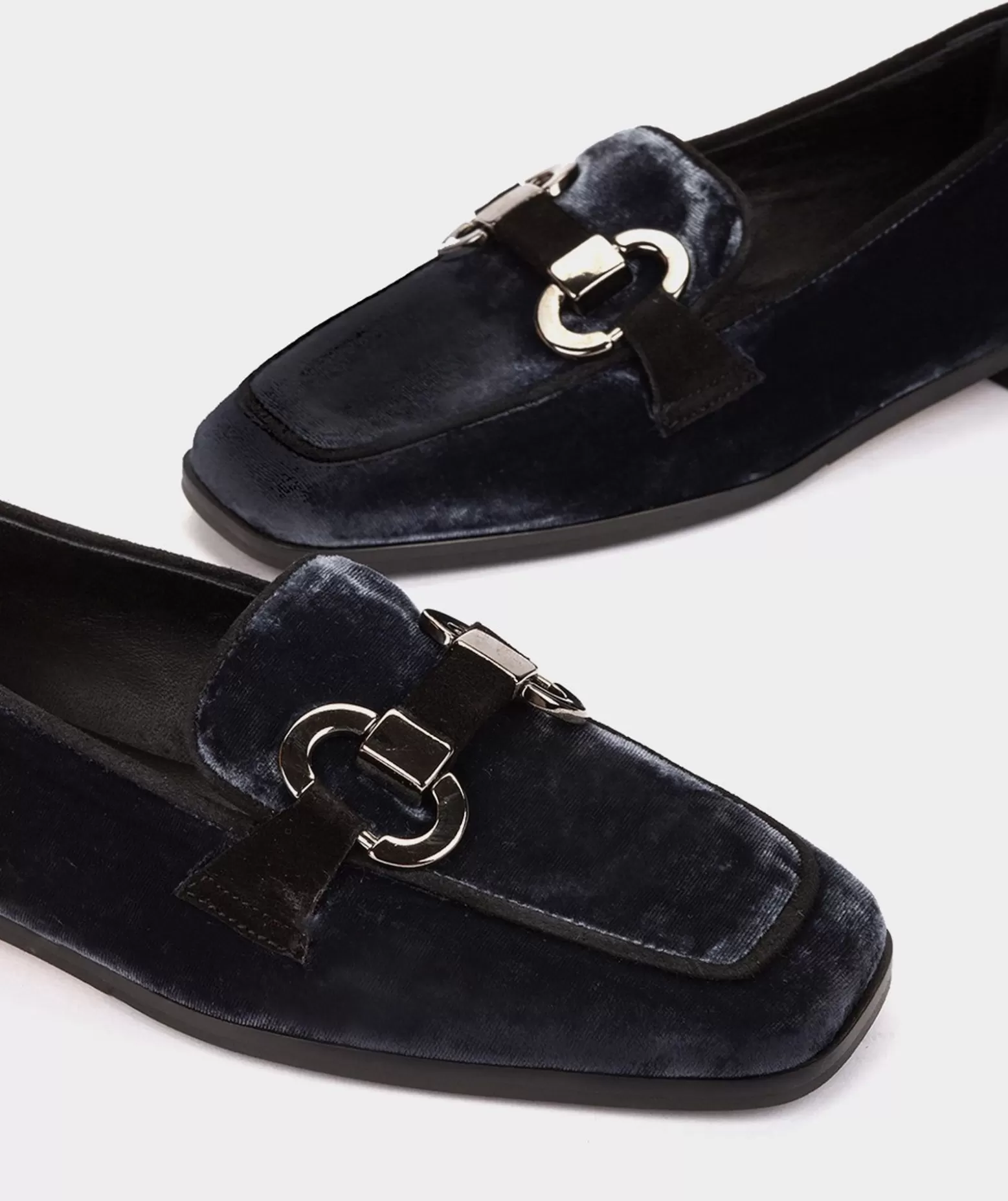 Pedro Miralles Mocassins | Mocassins De Veludo Azul Marinho Velvet Marino